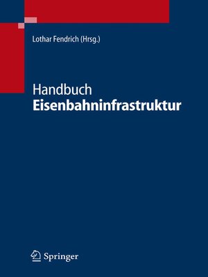 cover image of Handbuch Eisenbahninfrastruktur